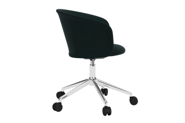 Kendo Swivel καρέκλα γραφείου με 5 ροδάκια - Pine-polished aluminium - Hem