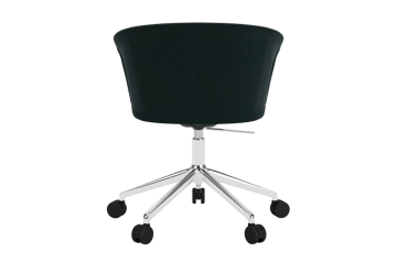 Kendo Swivel καρέκλα γραφείου με 5 ροδάκια - Pine-polished aluminium - Hem