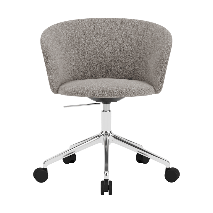 Kendo Swivel καρέκλα γραφείου με 5 ροδάκια - Porcelain-polished aluminium - Hem