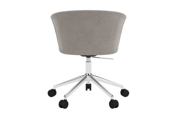 Kendo Swivel καρέκλα γραφείου με 5 ροδάκια - Porcelain-polished aluminium - Hem