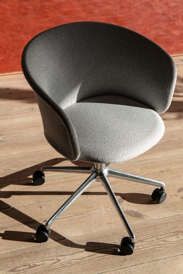 Kendo Swivel καρέκλα γραφείου με 5 ροδάκια - Porcelain-polished aluminium - Hem