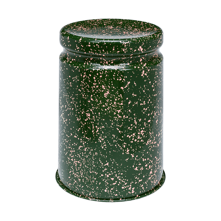 Last σκαμπό Ø32x44 cm - Green-pink splatter - Hem