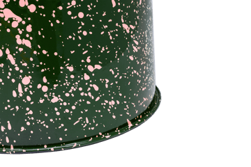Last σκαμπό Ø32x44 cm - Green-pink splatter - Hem
