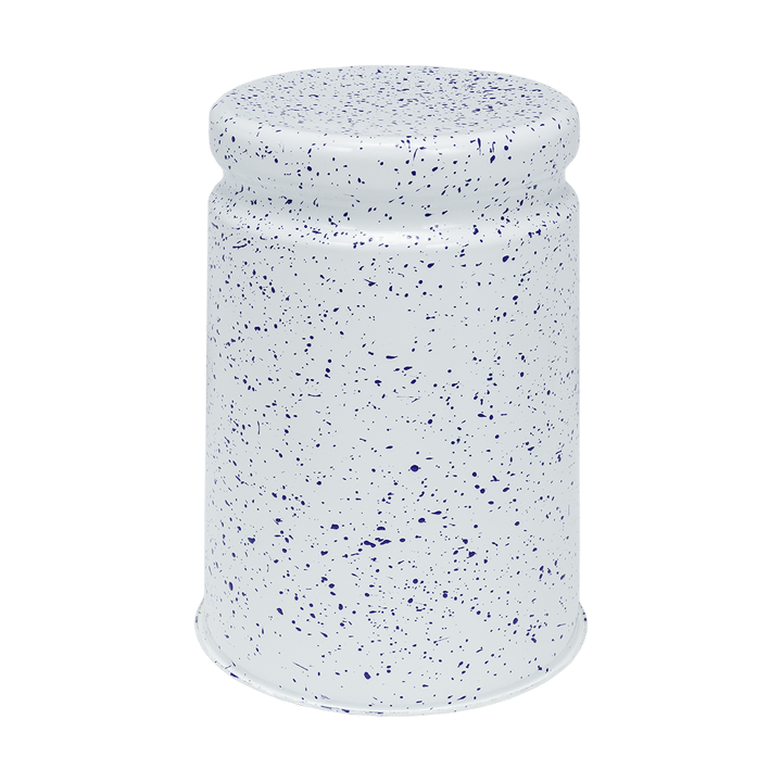 Last σκαμπό Ø32x44 cm - White-blue splatter - Hem