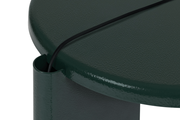 Lolly τραπεζάκι 56 cm, Black green gloss Hem