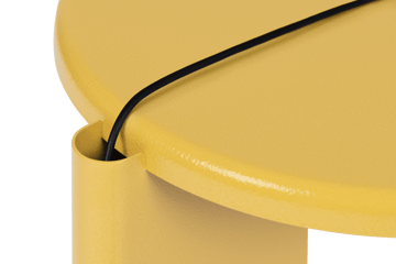 Lolly τραπεζάκι 56 cm - Ochre yellow gloss - Hem