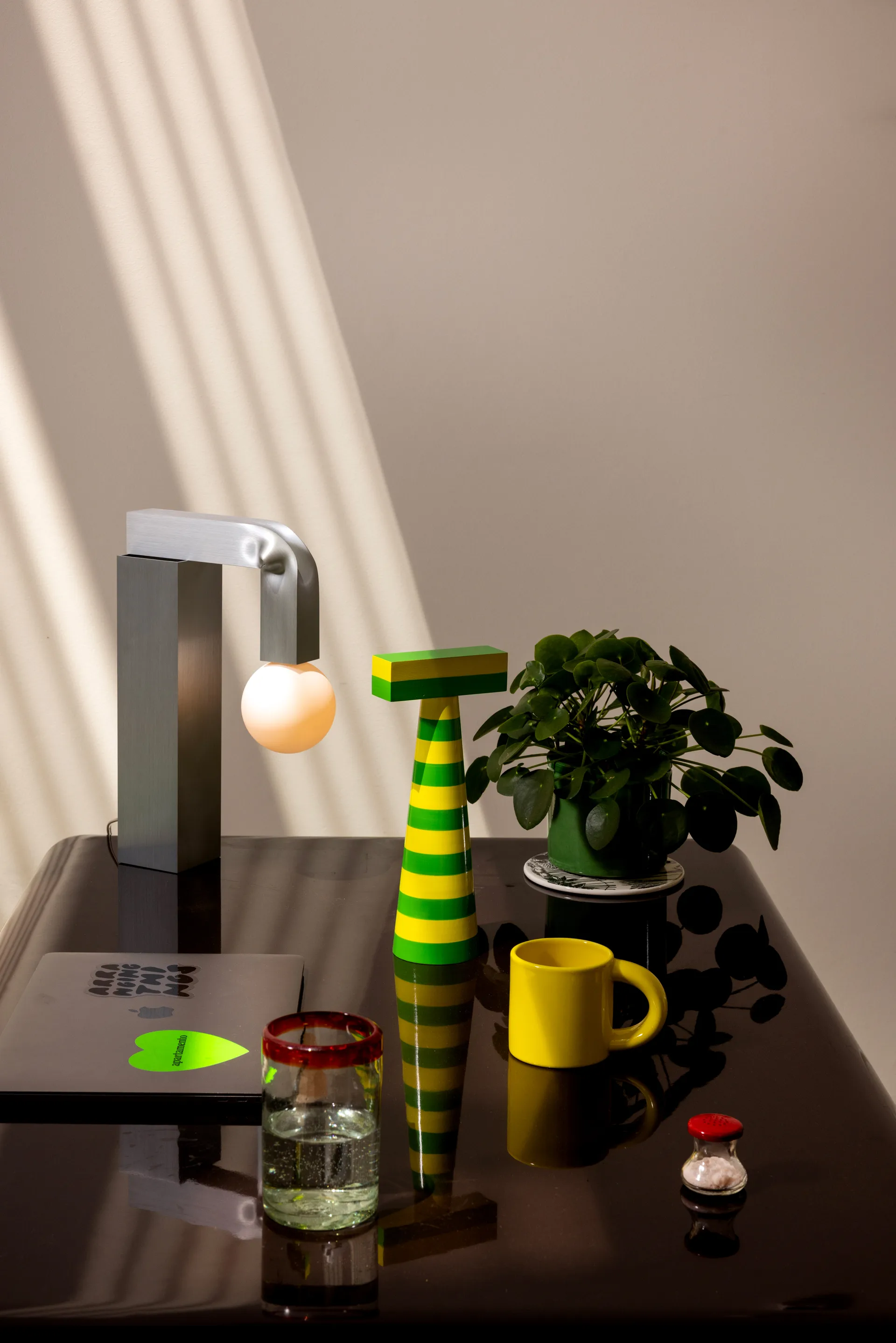 Molino Horizontal μύλοι αλατιού & πιπεριού 29 cm, Green-yellow Hem