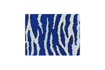 Monster σουπλά 30x40 cm 2 τεμάχια - Ultramarine blue-white - Hem