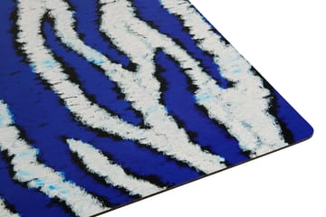 Monster σουπλά 30x40 cm 2 τεμάχια - Ultramarine blue-white - Hem