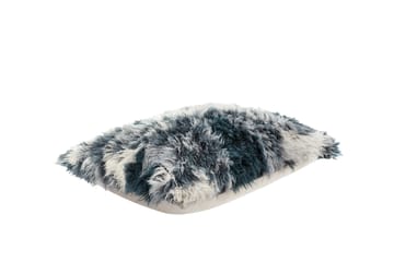 Monster μαξιλάρι Large 40x60 cm - Dark teal-off white - Hem