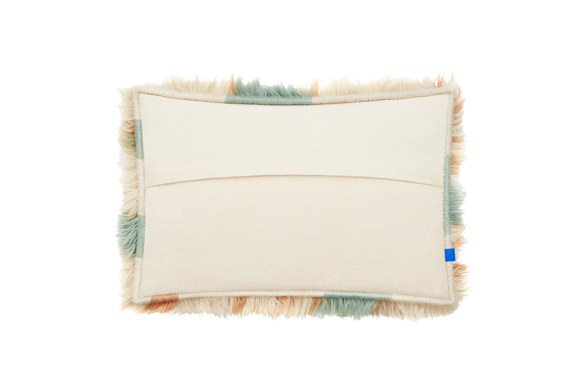 Monster μαξιλάρι Large 40x60 cm, Turquoise-peach Hem