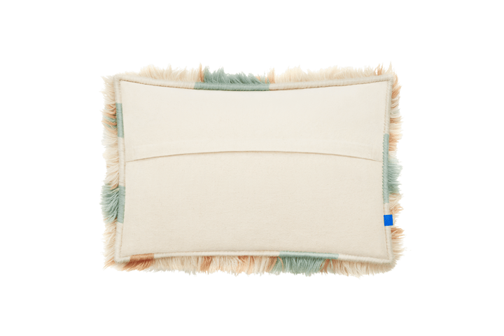 Monster μαξιλάρι Large 40x60 cm, Turquoise-peach Hem