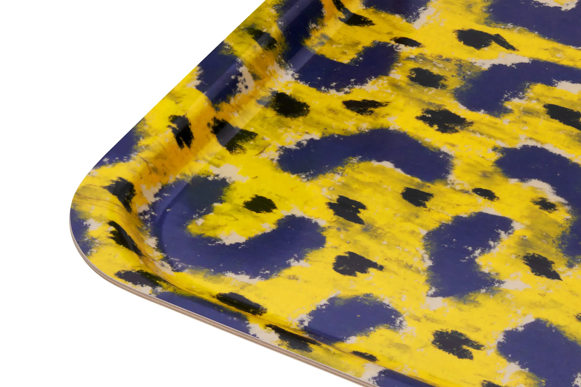 Monster δίσκος Medium 37x53 cm, Ochre yellow-grey-black Hem