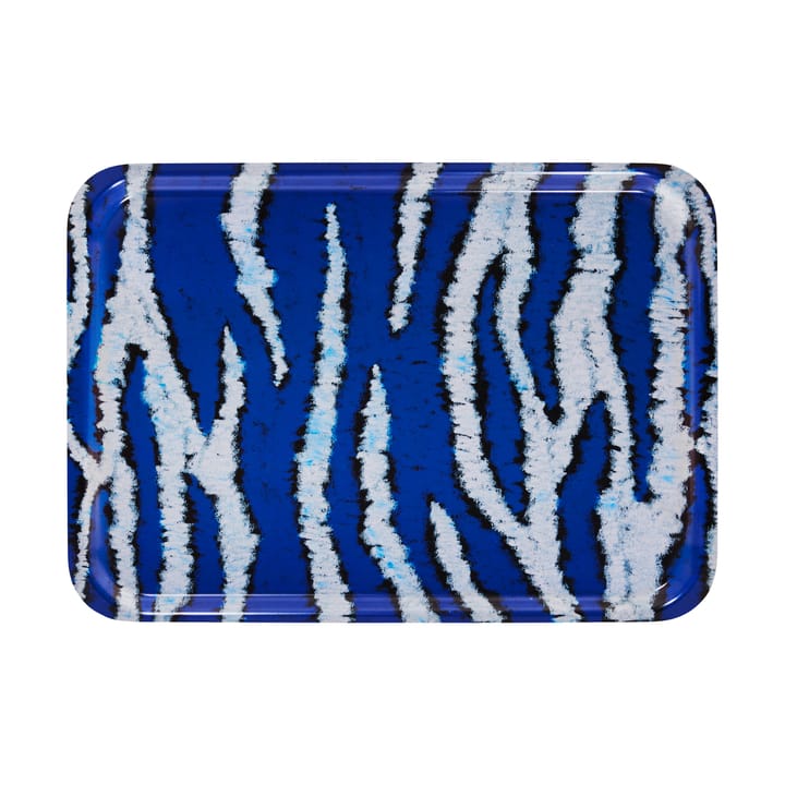 Monster δίσκος Medium 37x53 cm - Ultramarine blue-white - Hem