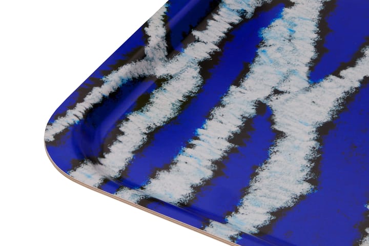 Monster δίσκος Medium 37x53 cm, Ultramarine blue-white Hem