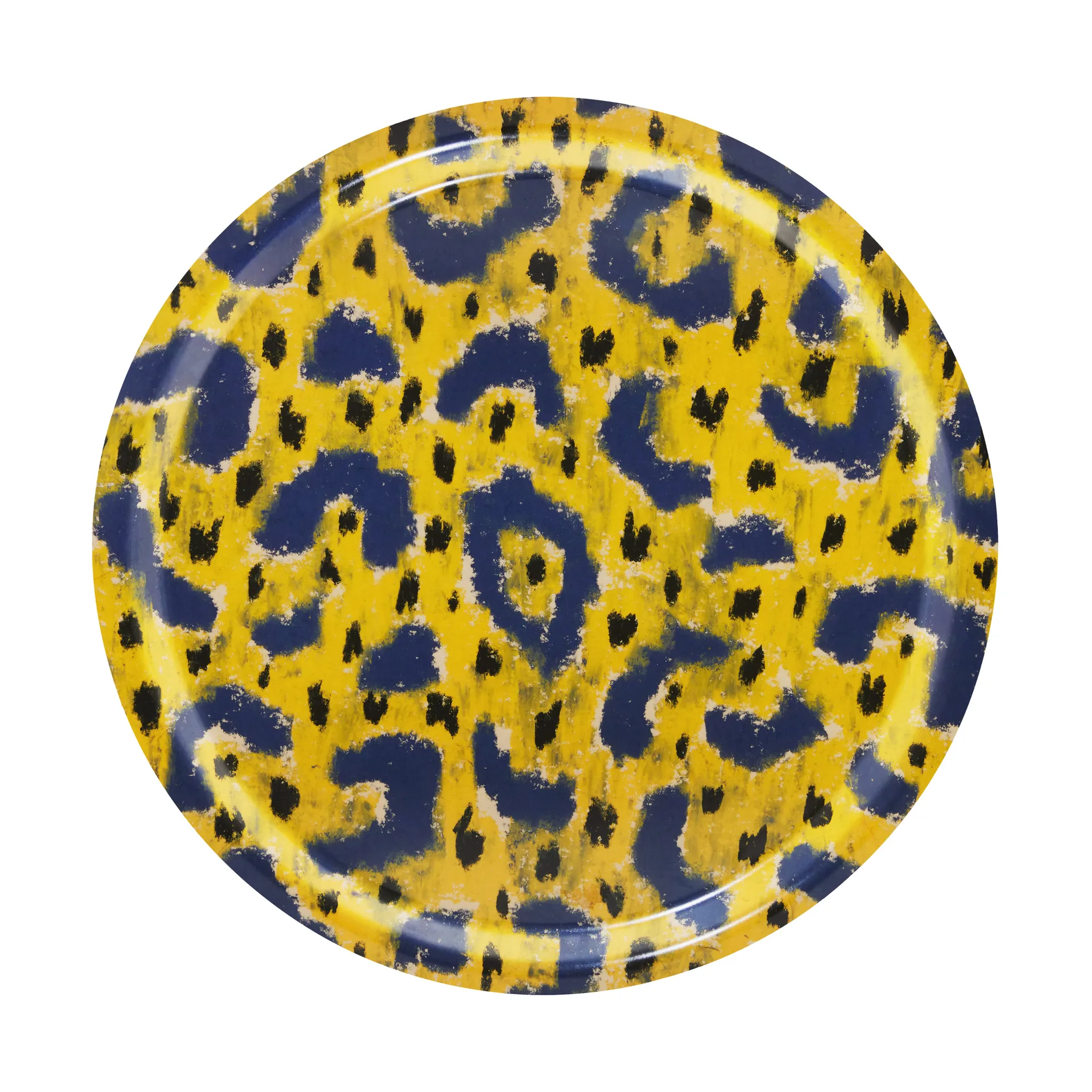 Monster δίσκος Medium Ø49 cm, Ochre yellow-grey-black Hem