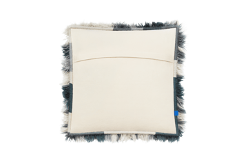 Monster μαξιλάρι Medium 50x50 cm - Dark teal-off white - Hem
