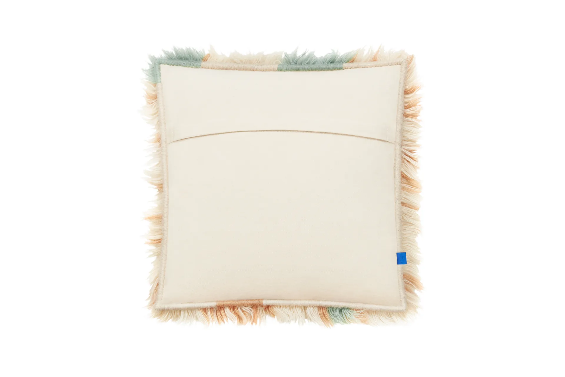 Monster μαξιλάρι Medium 50x50 cm, Turquoise-peach Hem