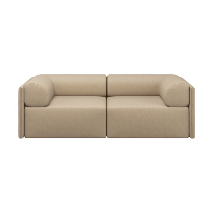 Palo Block 2-θέσιος καναπές με μπράτσα Low 200 cm - Beige - Hem