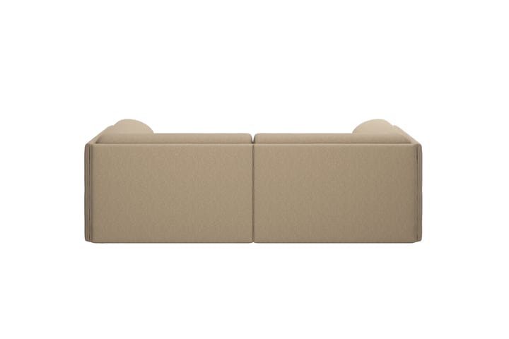 Palo Block 2-θέσιος καναπές με μπράτσα Low 200 cm, Beige Hem