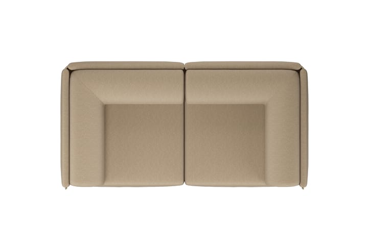 Palo Block 2-θέσιος καναπές με μπράτσα Low 200 cm, Beige Hem