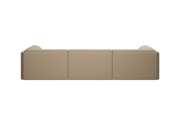 Palo Block 3-θέσιος καναπές με μπράτσα Low 295 cm - Beige - Hem