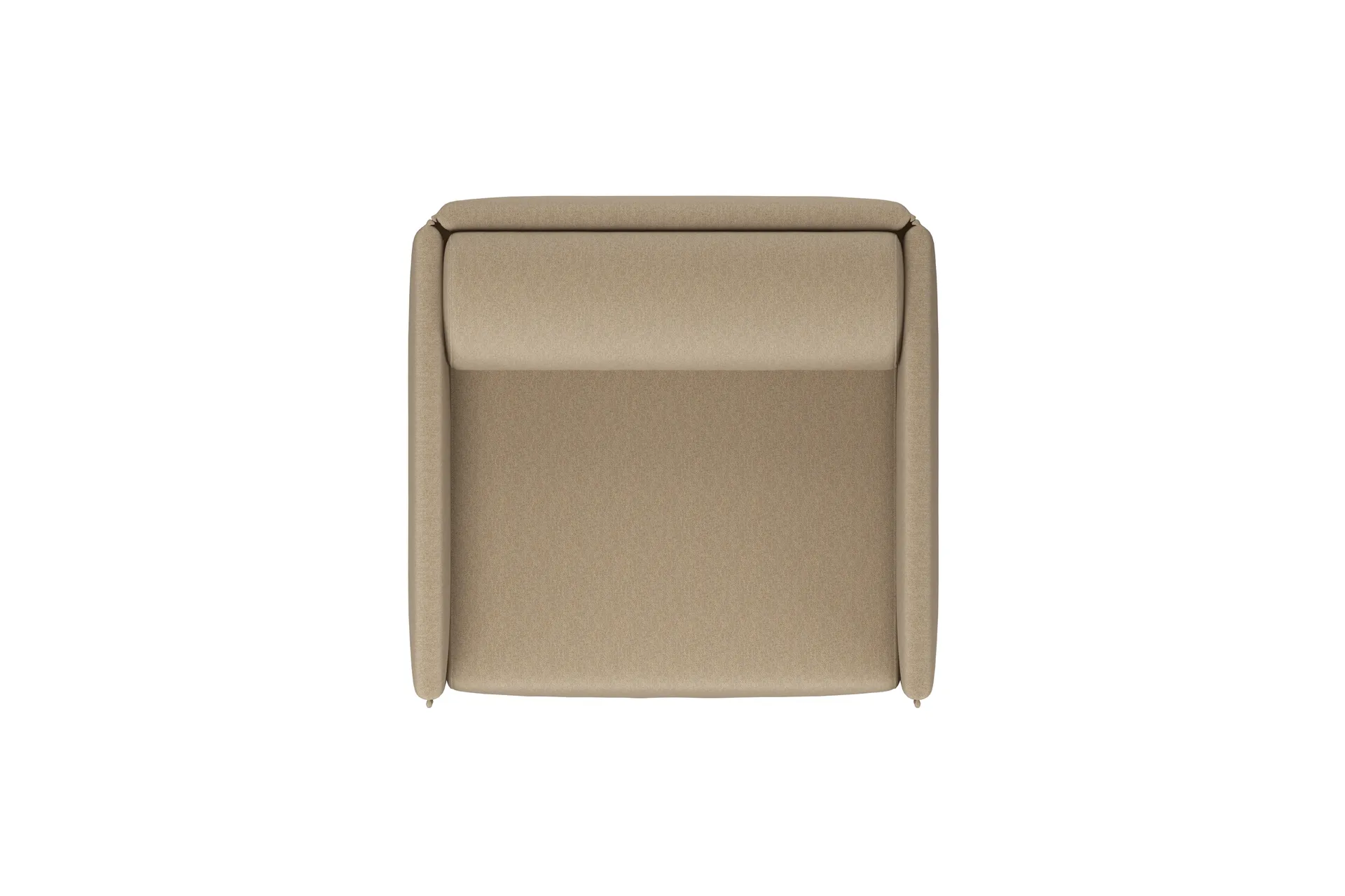Palo Block Single-seater πολυθρόνα Low, Beige Hem