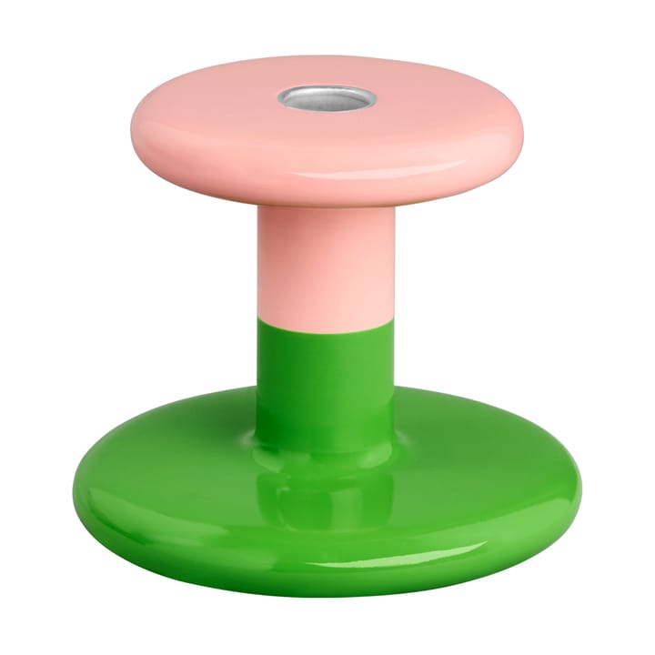Pesa κηροπήγιο Low 11 cm - Pink-green - Hem