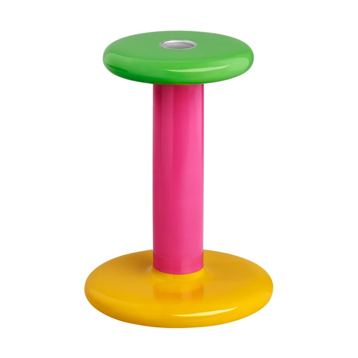 Pesa κηροπήγιο Medium 18 cm - Green-magenta-honey yellow - Hem