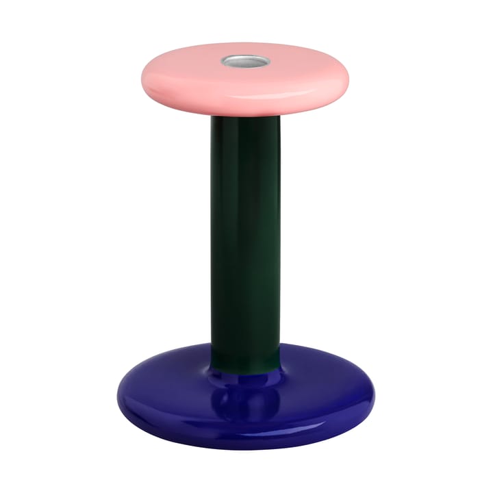 Pesa κηροπήγιο Medium 18 cm - Pink-black green-night blue - Hem