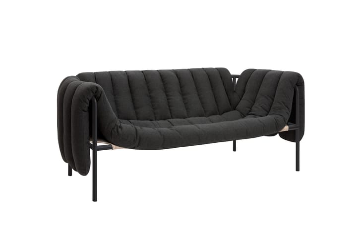 Puffy 2,5-θέσιος καναπές 205 cm, Anthracite-black grey Hem
