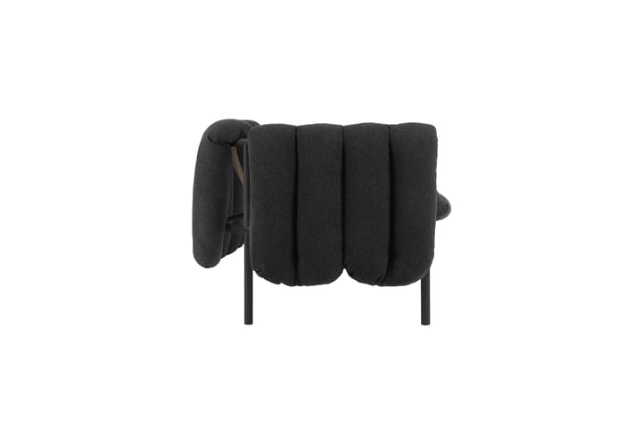 Puffy 2,5-θέσιος καναπές 205 cm, Anthracite-black grey Hem