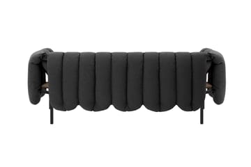 Puffy 2,5-θέσιος καναπές 205 cm - Anthracite-black grey - Hem