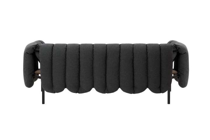 Puffy 2,5-θέσιος καναπές 205 cm, Anthracite-black grey Hem