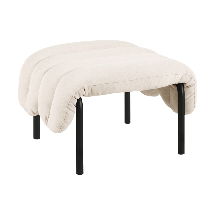 Puffy υποπόδιο 58x67 cm - Natural-black grey - Hem