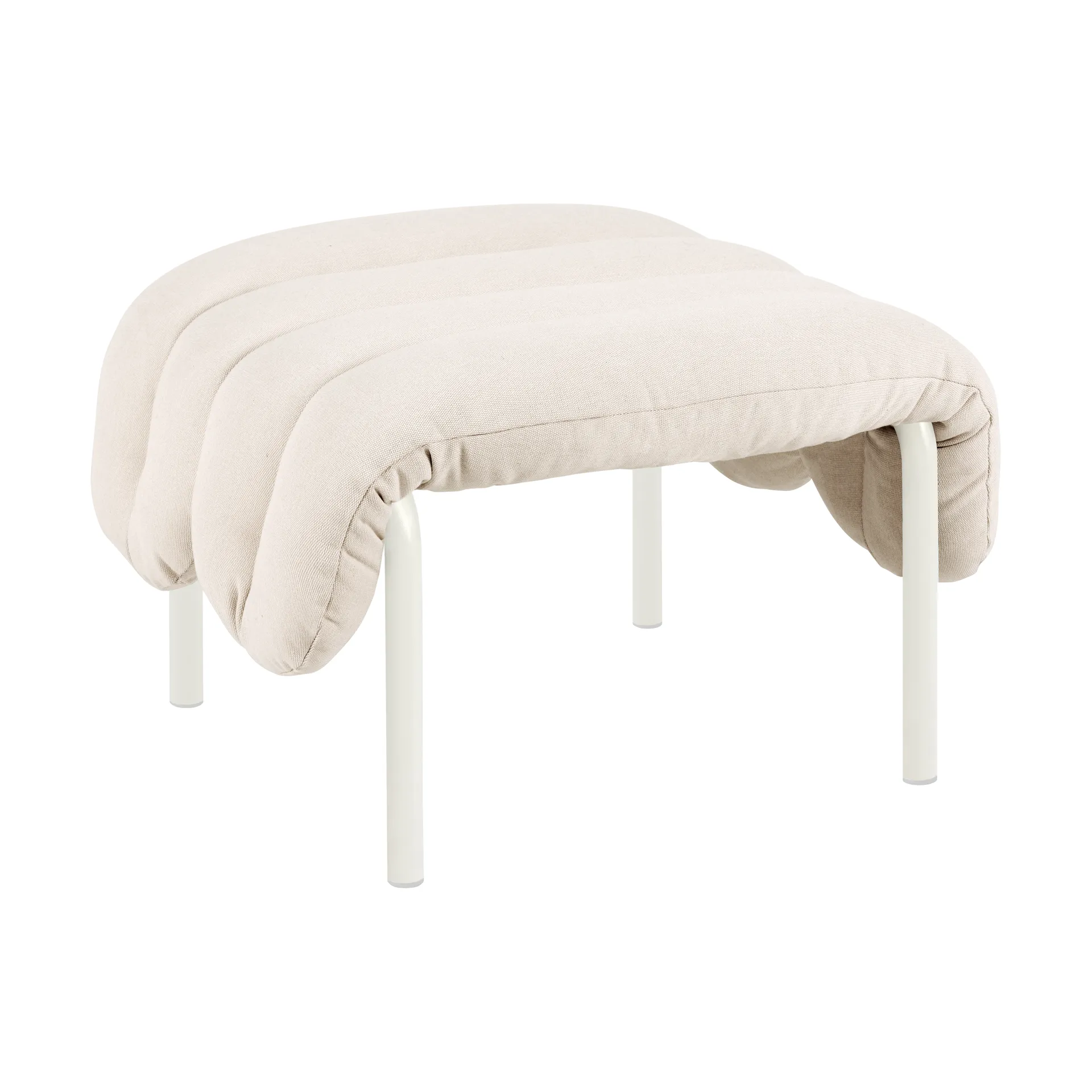 Puffy υποπόδιο 58x67 cm, Natural-cream Hem