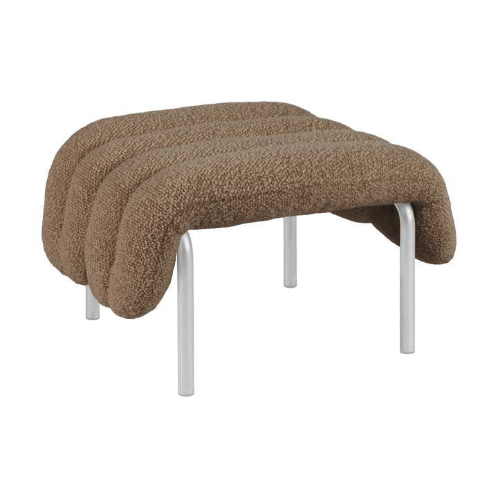 Puffy υποπόδιο 58x67 cm - Sawdust-Ανοξείδωτο ατσάλι - Hem
