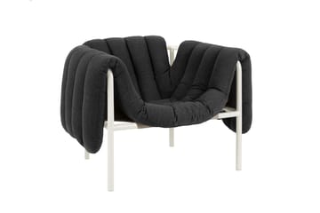 Puffy lounge πολυθρόνα - Anthracite-cream - Hem