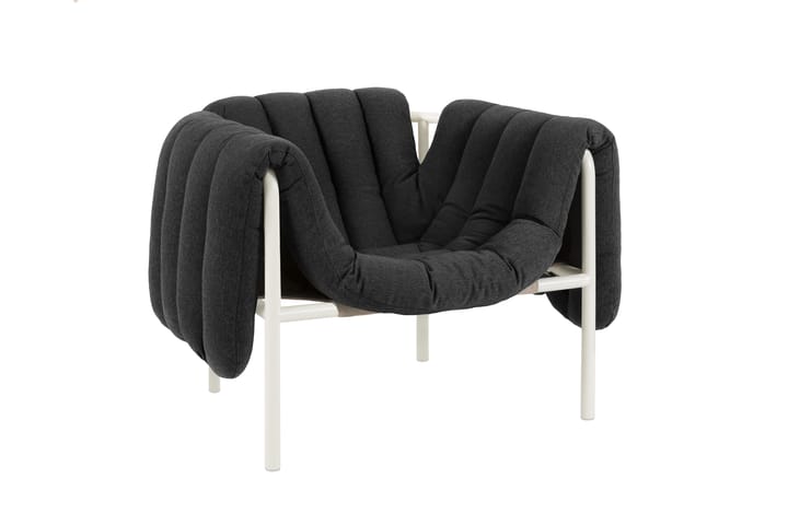 Puffy lounge πολυθρόνα, Anthracite-cream Hem