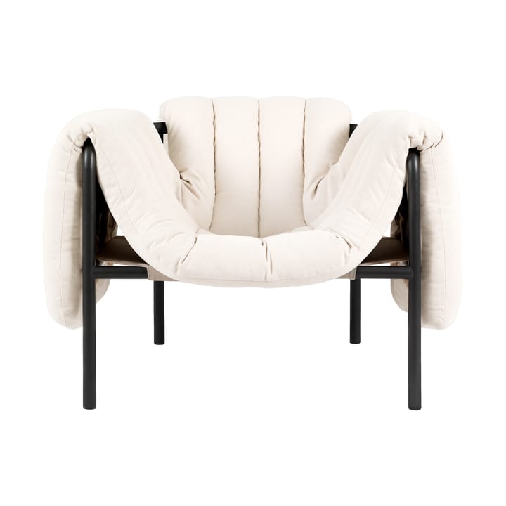 Puffy lounge πολυθρόνα - Natural-black grey - Hem