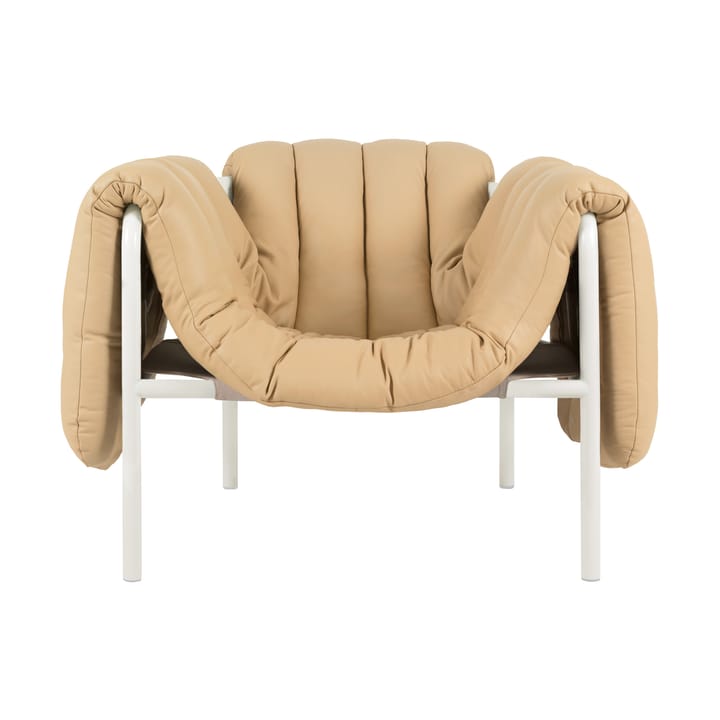 Puffy lounge πολυθρόνα - Sand leather-cream - Hem