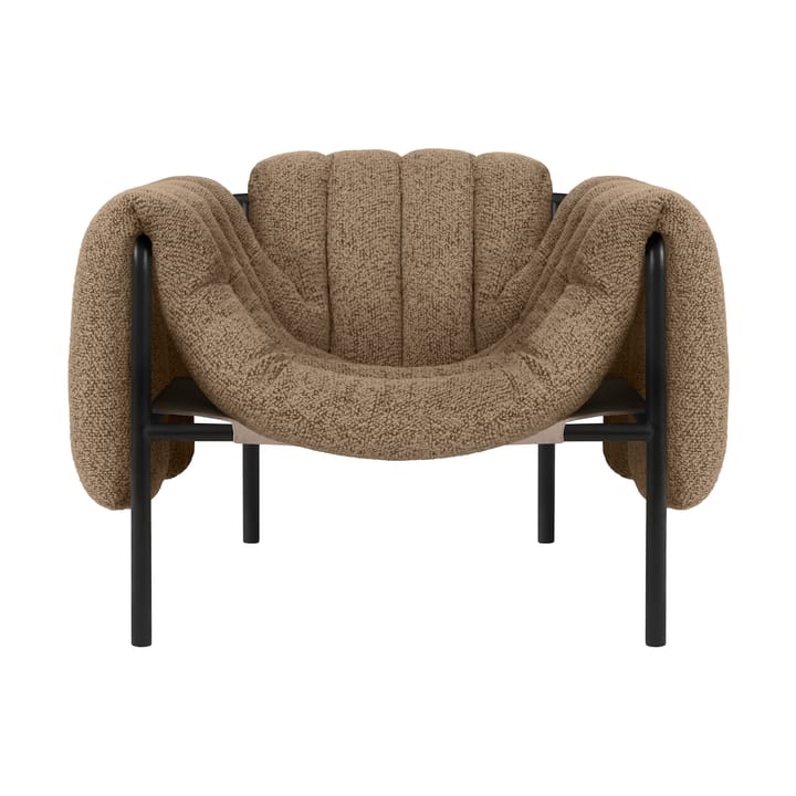 Puffy lounge πολυθρόνα - Sawdust-black grey - Hem