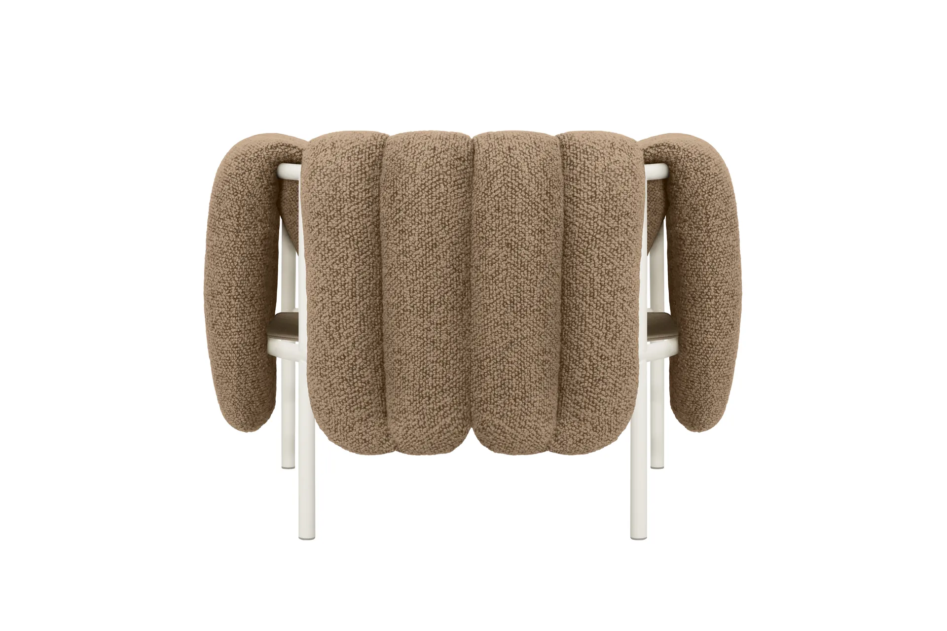 Puffy lounge πολυθρόνα, Sawdust-cream Hem