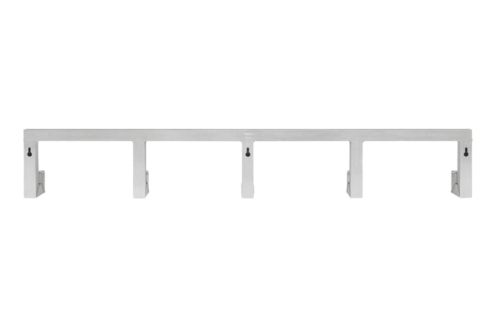 Tig Quintuple γάντζος 115 cm, Βουρτσισμένο αλουμίνιο Hem