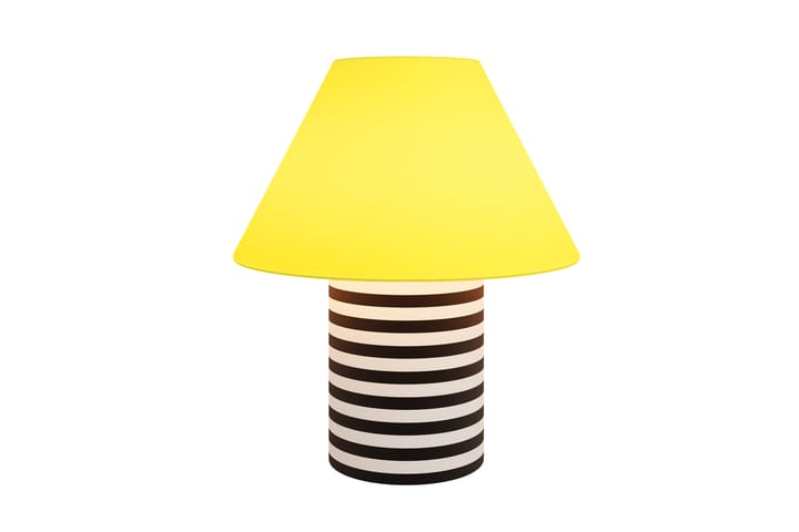 Toto επιτραπέζιο φωτιστικό Large 64 cm, Wax yellow-black & white stripes Hem