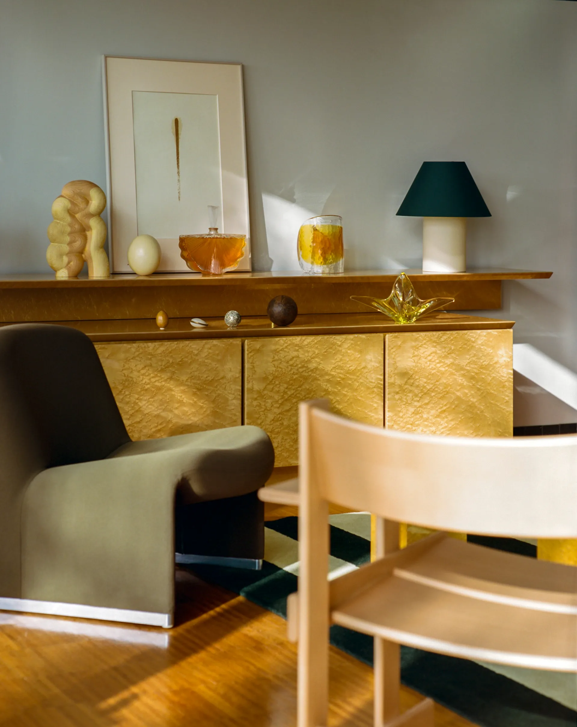 Toto επιτραπέζιο φωτιστικό Medium 47 cm, Beige-pine Hem