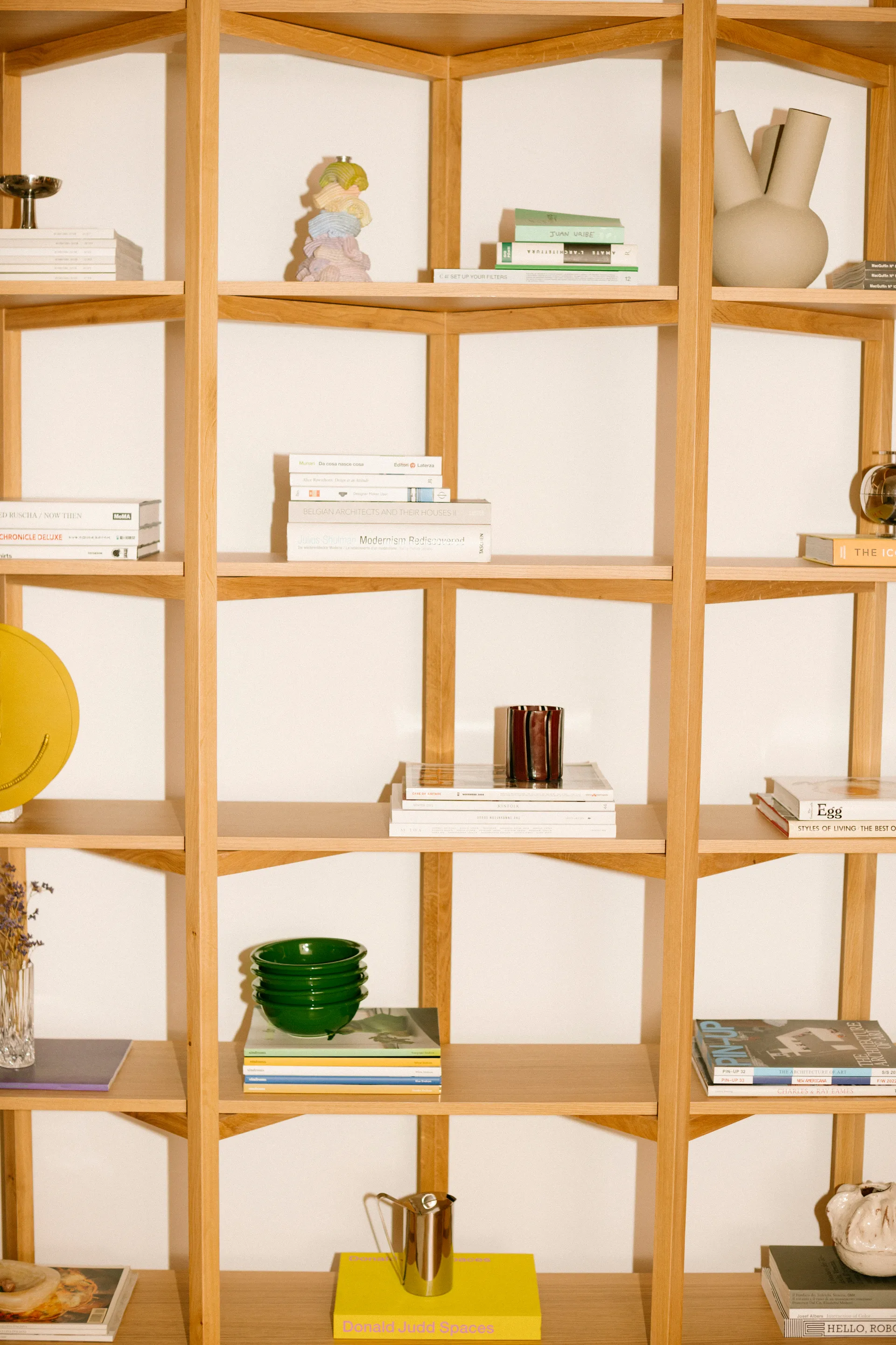 Zig Zag ράφι High 175x214 cm, Βελανιδιά Hem