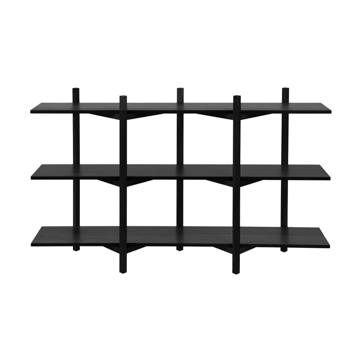 Zig Zag ράφι Low 175x100 cm - Black - Hem