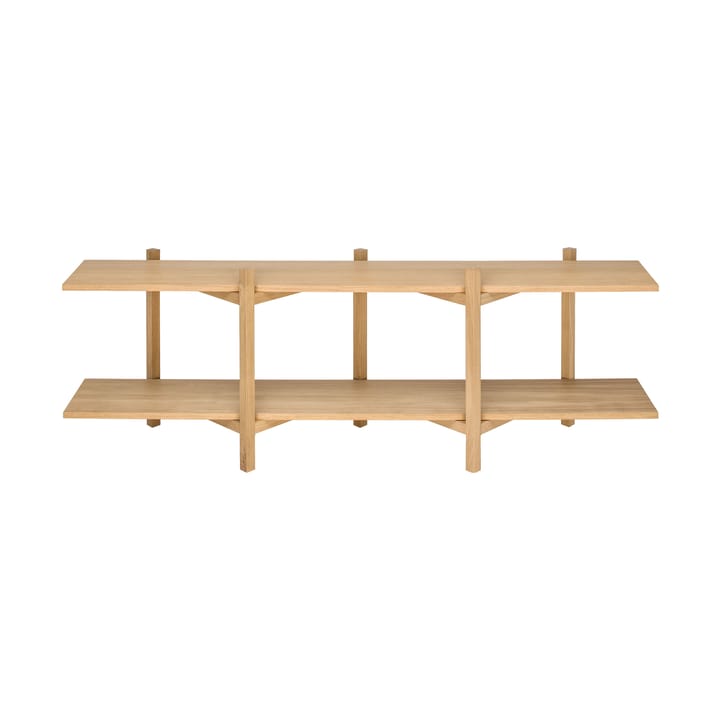 Zig Zag ράφι Media 194x57 cm - Βελανιδιά - Hem