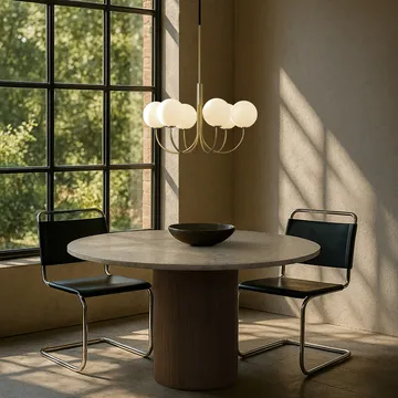 Ballon πολυέλαιος - Σατινέ χρυσό, Ø60 εκ.   - Herstal